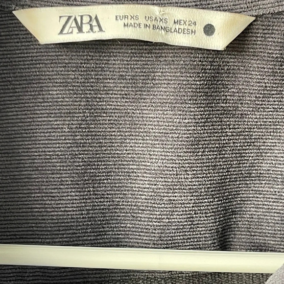 Zara | Corduroy Button-down Shirt Jacket  Size XS - Picture 4 of 7